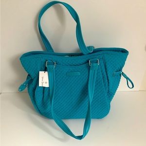 Vera Bradley Glenna Satchel NEW NWT Purse in Seashore Blue